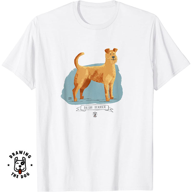 irish terrier t shirts