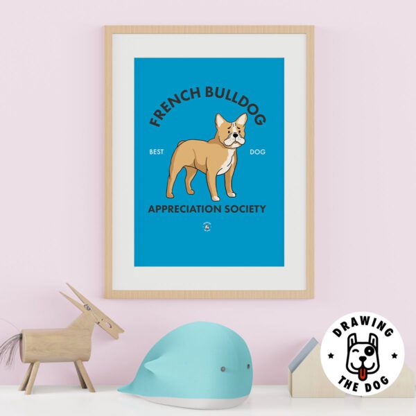 Fawn French Bulldog AS Kids Wall Decor