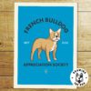 Fawn French Bulldog AS Print