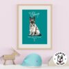 Dr German Shepherd Kids Wall Decor