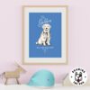 Dr Golden Retriever Kids Wall Decor