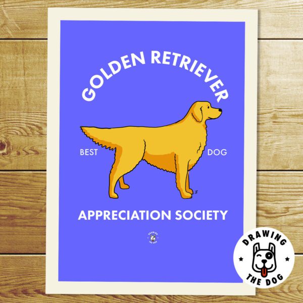 Golden Retriever AS Print