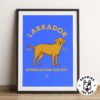 Labrador Appreciation Society framed