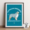 Australian Shepherd AS Framed