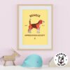 Beagle Kids Wall Decor