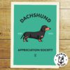 Dachshund AS Print