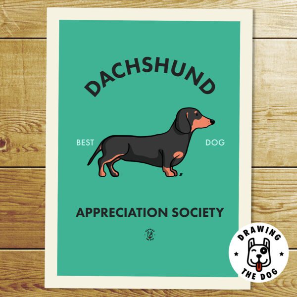 Dachshund AS Print