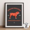 English Bulldog AS Framed