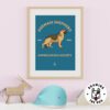 German Shepherd AS Kids Wall Decor