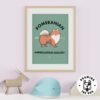 Pomeranian Appreciation Society - kids room decor