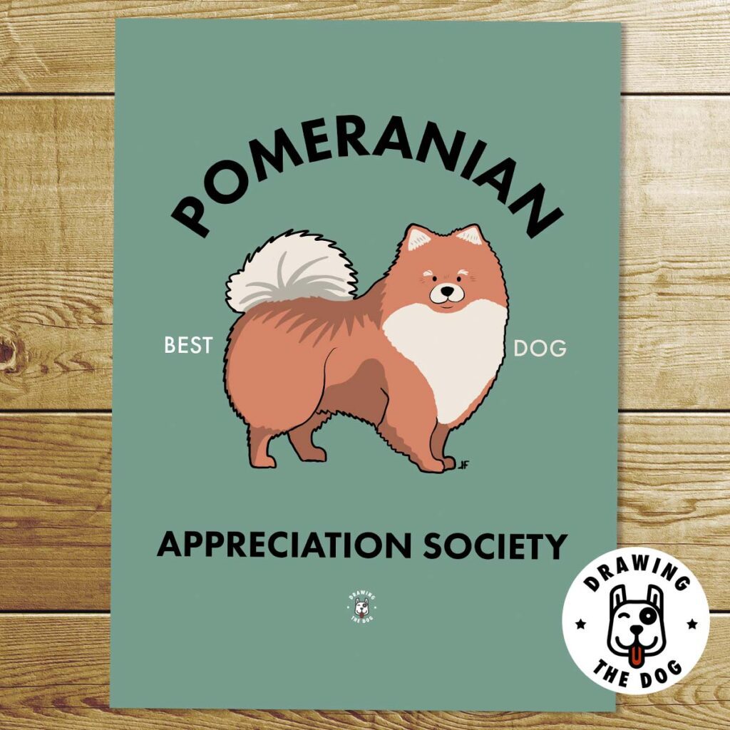 Pomeranian Appreciation Society - print