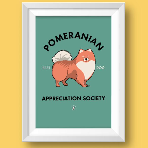 Pomeranian Art Print Featured