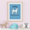 Poodle Kids Wall Decor