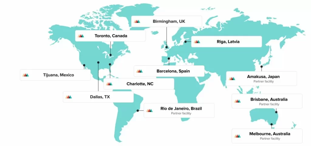 Printful World Map