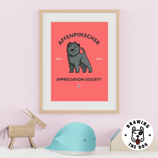 Affenpinscher AS Kids Wall Decor