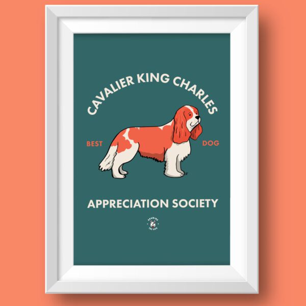 Cavalier King Charles Spaniel Art Print Featured