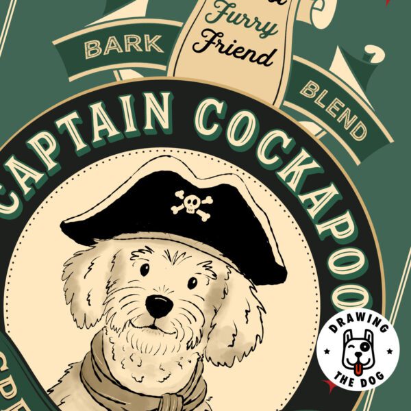 Captain Cockapoo Closeup